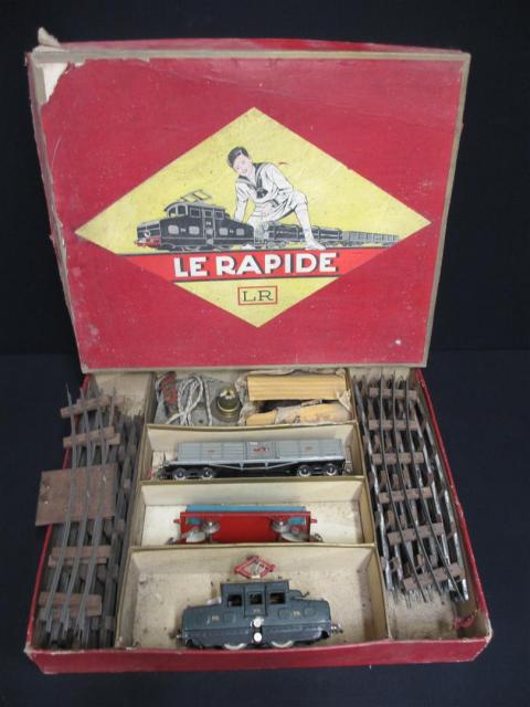 Vieux Shop Stock Un coffret qualitoy BENBROS 4 Cheval State landau miniature modèle