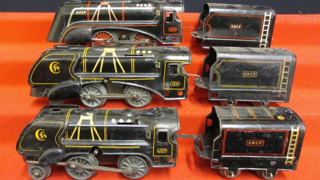 Livre Ancien Trains Miniatures Tôle JEP LR Meccano – Époque 4 Superbe état