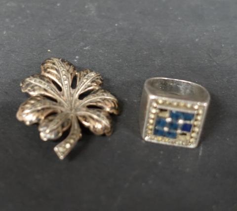 Lot De Bijoux Fantaisie En Métal Argenté - Environ 50 Grammes - Occasion - Parfait Pour Créations