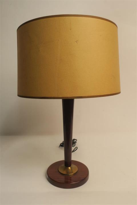 Lampe de table bronze rabane Haute Diffuseur rose