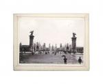 Exposition Universelle de 1900 : Pont Alexandre et perspective sur...
