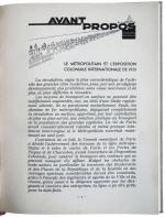 Le Chemin de Fer Métropolitain de Paris 1931

RELIURE RIGIDE ...