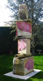 REBEYROLLE Paul (1926-2005) : Fontaine aux seins nus. Fontaine monumentale...