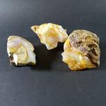 GEOLOGIE / MINERAUX - Trois blocs d'opale. Dim. moyennes :...