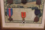 Belgique Diplôme de la Médaille de l'Yser, au nom de...