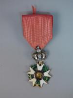 France Ordre de la Légion d'honneur. Étoile de Chevalier, Ier...