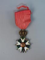 France Ordre de la Légion d'honneur. Étoile de Chevalier, Louis-Philippe....