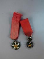 France Ordre de la Légion d'honneur.  Lot de 2...