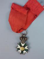 France Ordre de la Légion d'honneur. Étoile de Chevalier, 1/3...