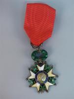 France Ordre de la Légion d'honneur. Étoile de Chevalier, modèle...