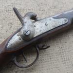Fusil d'infanterie à percussions, modèle 1822. La platine marquée manufacture...
