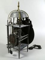 Pendule lanterne ou capucine d'époque XVIII's siècle en laiton et...