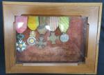 France Lot de 5 décorations : Chevalier de la Légion d'honneur,...