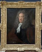 Nicolas de LARGILLIERRE (Paris 1656 - 1746) : Portrait de...