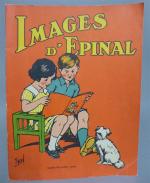 IMAGES D'EPINAL Imagerie PELLERIN - Un receuil in folio de...
