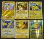 POKEMON -Lot de 6 cartes Extension diverses pikachu Etat :...
