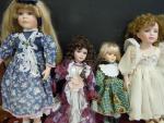 RF COLLECTION ou CP INTERNATIONAL - Lot de six poupées...