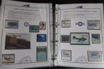 6 classeurs thématiques Avion documentée en 400 pages : timbres majorités...