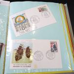 6 albums de timbres France neufs et oblitérés, facialedepuis 1849+...