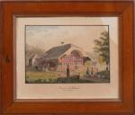 236 - SCHMID David-Alois (1791-1861) Maison d'Entlibuch au canton de...