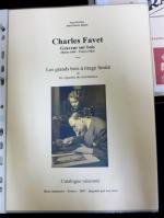 [FAVET (Charles)]. Documentation sur les bois et linogravures de Charles...