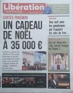 Libération champagne, 35 000 € de cartes pokémon à Noël