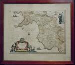 D'après Guillaume BLAUE (1571-1638) : Territorio du Trento - Principato...