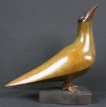 GALOYER François (né en 1944) : Sterne arctique. Bronze signé,...