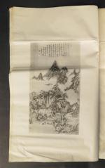 CHINE : PAO HOUEI TSI : Douze peintures chinoises de...