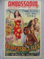 PRINCESSE DES ILES  - Un film de Arthur Lubin...