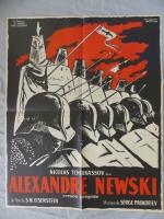 ALEXANDRE NEWSKI  - Un film de S.M. Eisenstein avec...