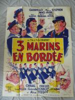 3 MARINS EN BORDEE  - Un film de Emile...