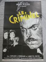 LE CRIMINEL  - Un film de Orson Welles avec...