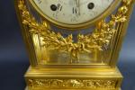SOTIAU à Paris : Pendule cage d'époque Louis XVI en...