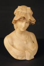 SBOLCI P., Galerie BARZANTI Pietro (1825-1895) : Buste de jeune...
