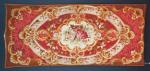 AUBUSSON : Petite tapisserie d'époque Napoléon III à décor d'un...