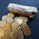 NAPOLEON III : Cinquante pièces de 20 Francs or. (Lot...