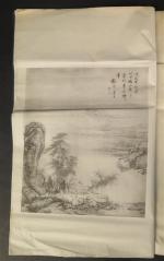 PAO HOUEI TSI : Douze peintures chinoises de la collection...
