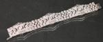 Bracelet articulé en or gris 18K 750 millièmes et platine,...