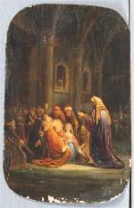 LEPRINCE Auguste-Xavier (1799-1826). La Présentation de Jésus au Temple, d'après...