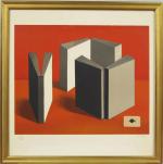 618 - ROHNER Georges (1913-2000) : L'As de pique. Lithographie...