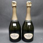 Champagne. Deux bouteilles de Dom Ruinart 2007 Blanc de blancs...
