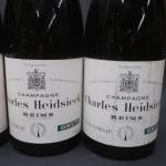 Champagne. 4 bouteilles de Champagne Vintage Charles Heidsieck Reims "brut",...