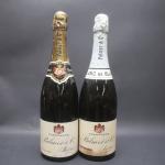 Champagne. 2 bouteilles de Champagne Vintage Palmer & Co Avize...