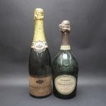 Champagne. Lot de 2 bouteilles comprenant : Laurent Perrier, cuvée...