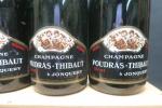 Champagne. Lot de 8 bouteilles comprenant : Poudras-Thibaut à Jonquery,...