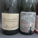 Champagne rosé. Lot de 5 bouteilles comprenant : Michel Lerot-Galland,...