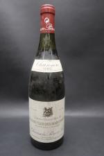 Bourgogne rouge. 1 bouteille Beaune Clos des Marconnets, domaine Chanson...