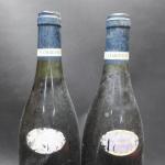 Bourgogne rouge. 2 bouteilles Santenay Premier cru Beauregard, 1997, Françoise...