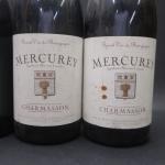 Bourgogne rouge. 3 bouteilles Mercurey : Mercurey Charmasson 2006 (x2)...